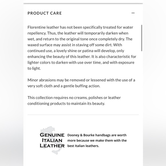 Dooney bourke Florentine leather satchel small - Picture 13 of 13